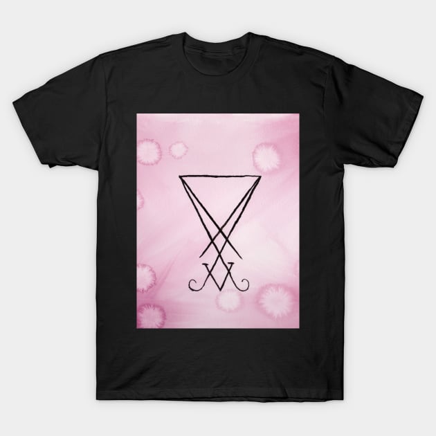 Lucifer's Sigil T-Shirt by lindaursin